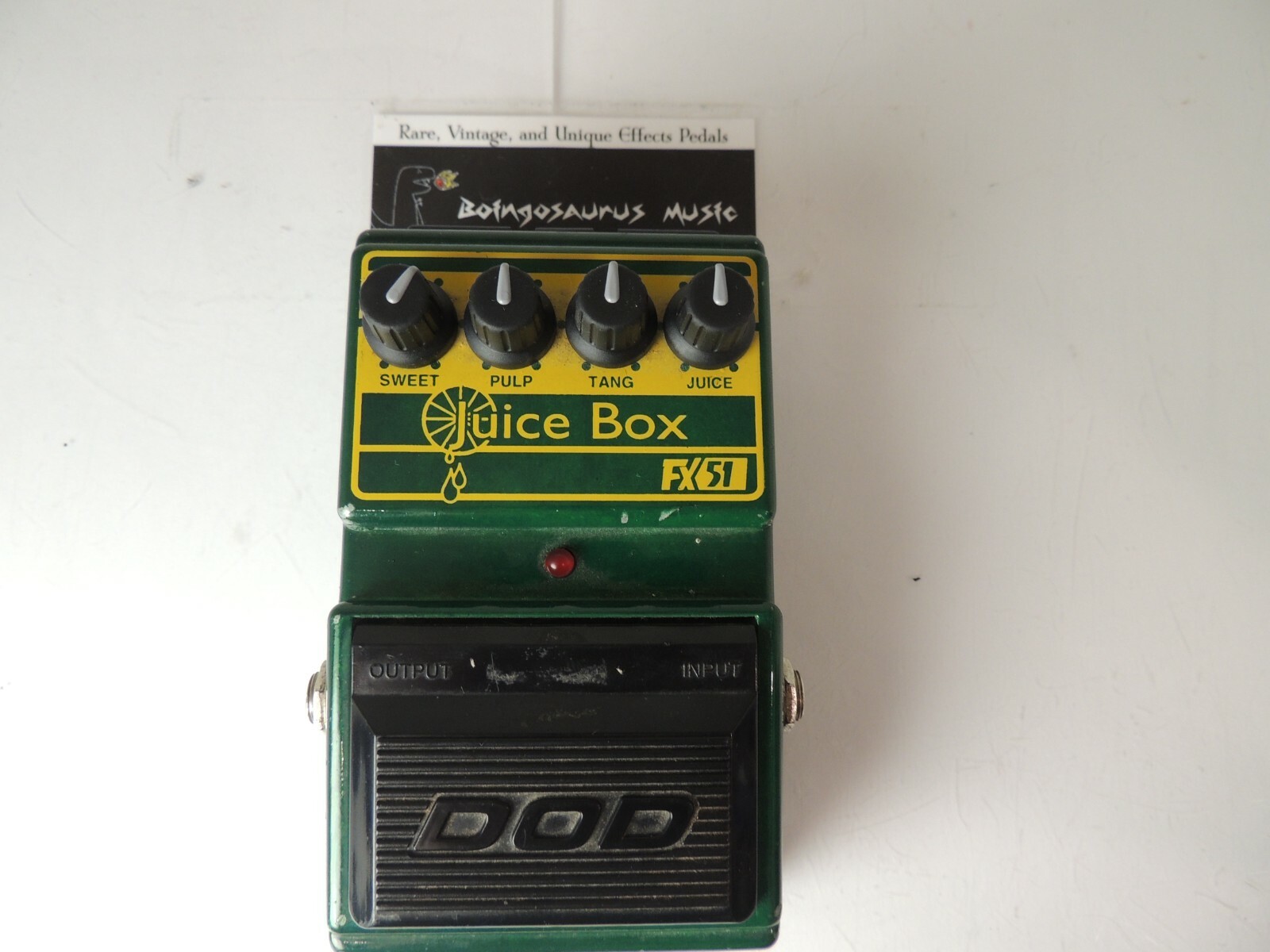 Vintage DOD FX51 Juice Box Overdrive Effects Pedal Free USA Vintage DOD FX51 Juice Box Overdrive Effects Pedal Free USA