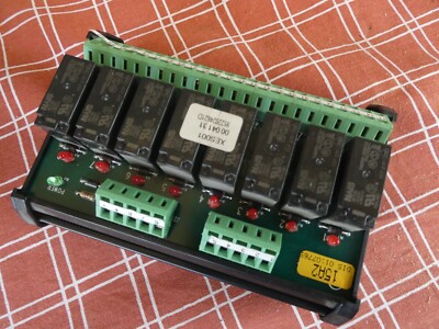 8 x Relay PLC Interface Module 24VDC SPDT NAIS Relays