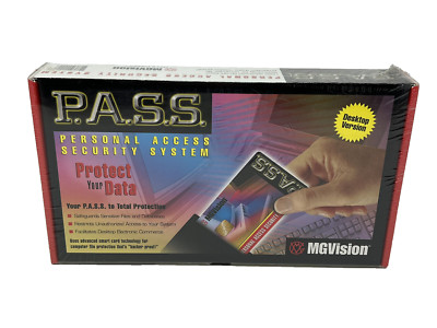 Vintage P.A.S.S. MGVision Personal Access Security System Total Data Protection