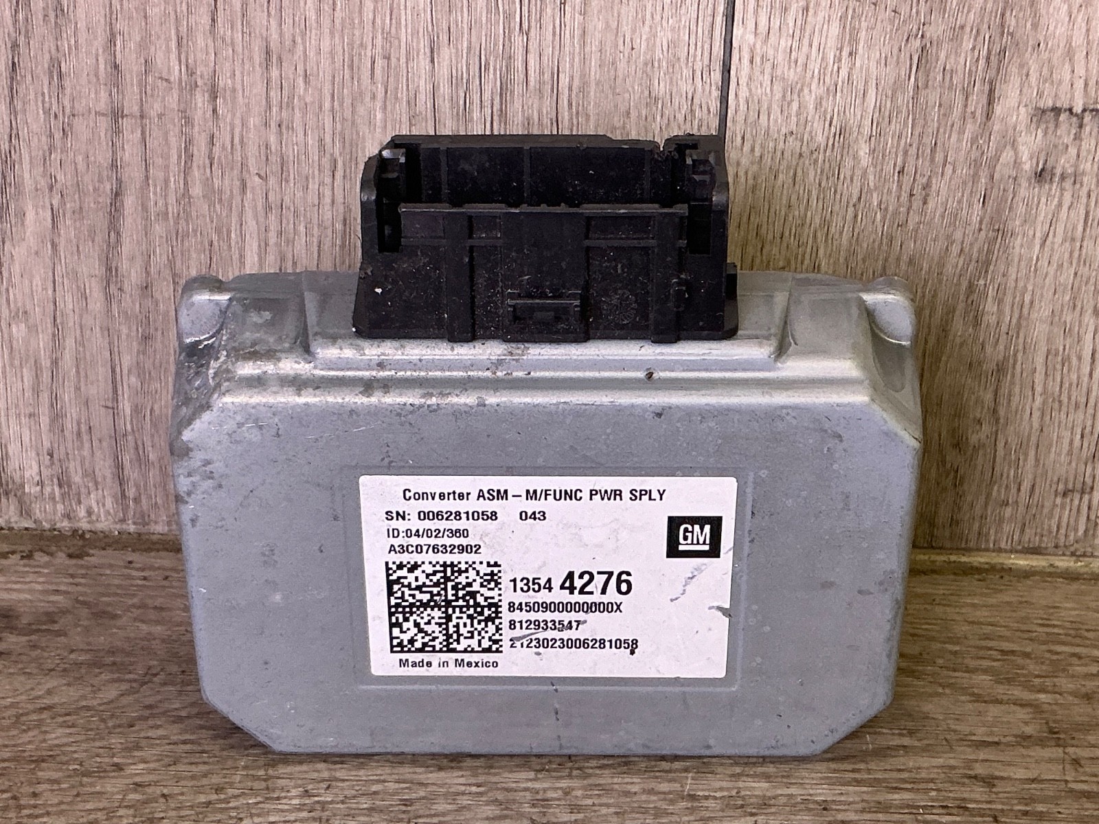 # 2023-2025 CHEVY COLORADO POWER SUPPLY CONVERTER CONTROL MODULE UNIT OEM