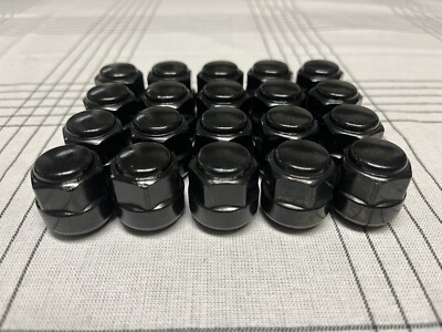 20 M14-1.5 Genuine Honda 22mm Black Chrome Wheel Lug Nut. Brand New OEM Take Off
