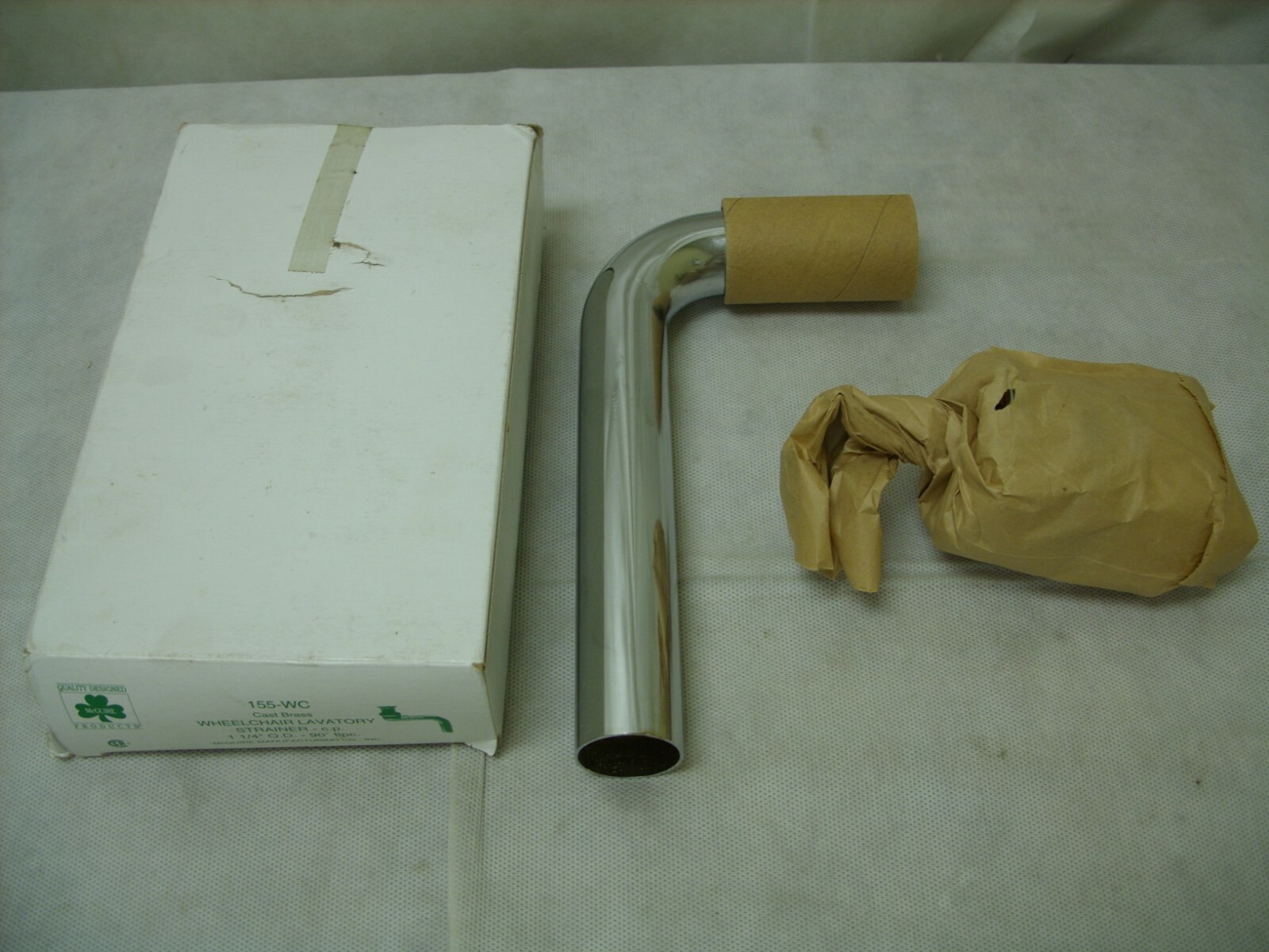 McGuire Mfg. - Cast Brass Wheelchair Lavatory Strainer - 1-1/4" (155-WC) NIB