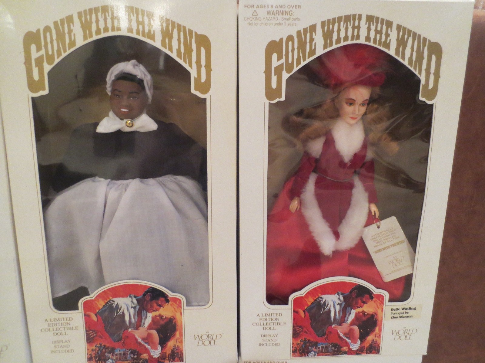 GONE WITH THE WIND 8 dolls World Dolls New 1989 Mint Cond.Boxed NRFB Mint