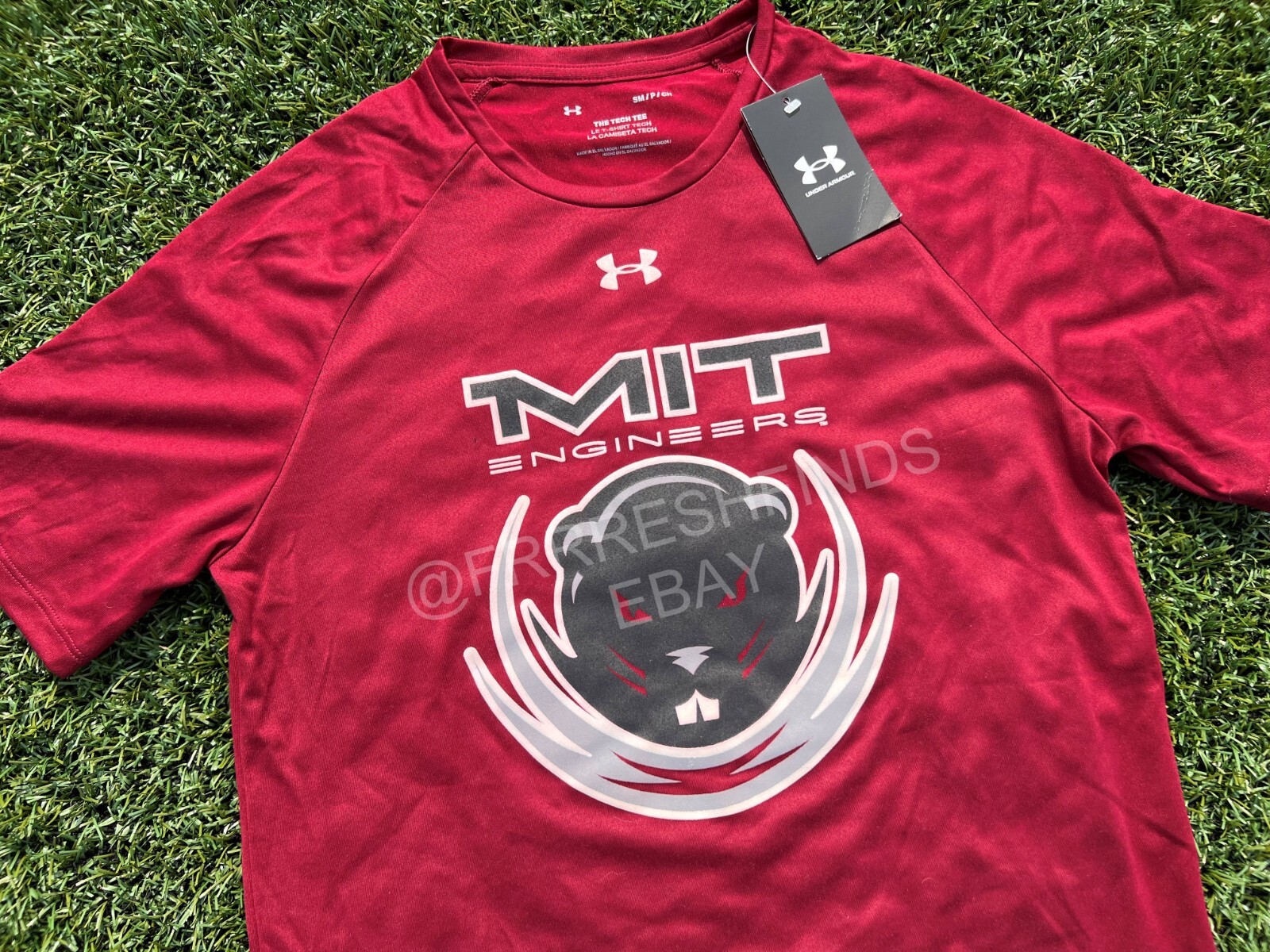 Authentic Under Armour M.I.T. Engineers Beavers Dri-Fit Men's