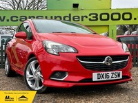 2016 Vauxhall Corsa 1.4 Corsa SRI VX-Line 3dr Hatchback Petrol Manual