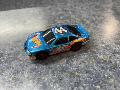 Nice Tyco Hot Wheels Nascar #44 Stocker   HO Slot Car 440x2 Works On AFX Track