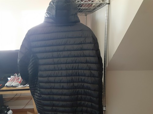 Pre-owned Calvin Klein 3xl Packable Down Coat Brand In Black