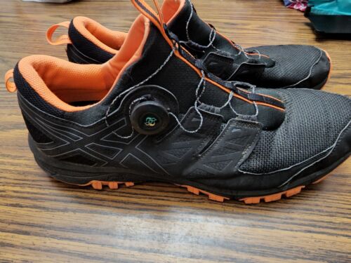 pakket elke dag Cokes ASICS T7F2N-8590 Gel-Fuji rado Mens Running Sneakers Shoes - Black - sz 14  | eBay