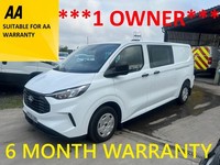 2024 Ford Transit Custom 2.0 EcoBlue 136ps H1 Double Cab Van Trend PANEL VAN Die