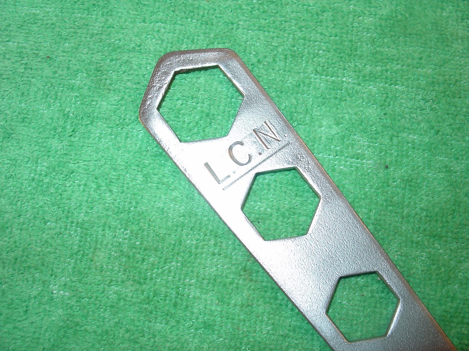 VINTAGE L.C.N. BICYCLE WRENCH MULTI TOOL SPANNER