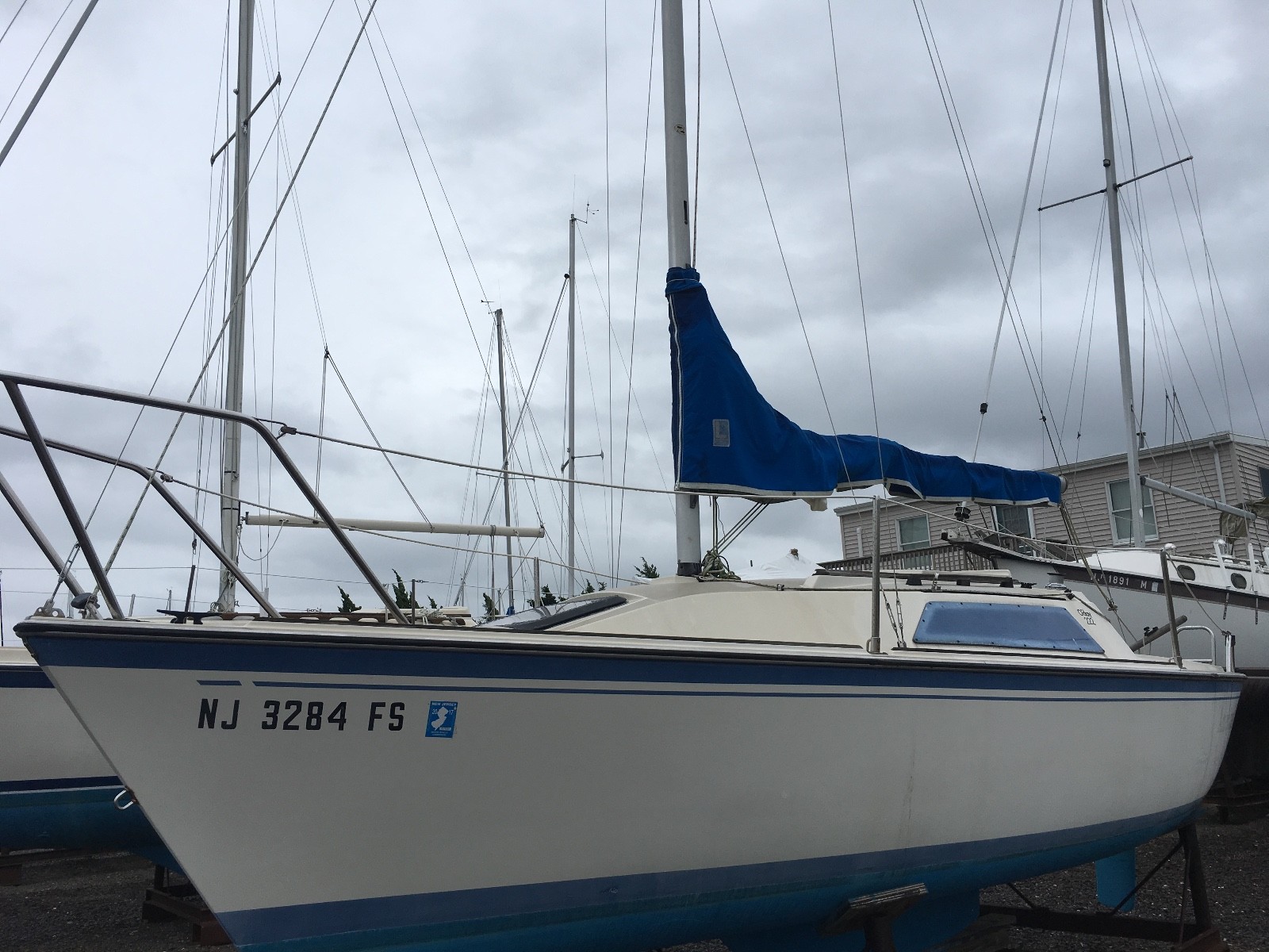 1987 O'Day 22.2 Sailboat, Barnegat New Jersey | No Fees & No Reserve
