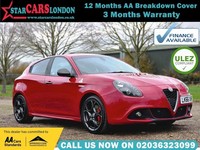 2016 Alfa Romeo Giulietta 1750 TBi Veloce TCT Euro 6 5dr HATCHBACK Petrol Automa