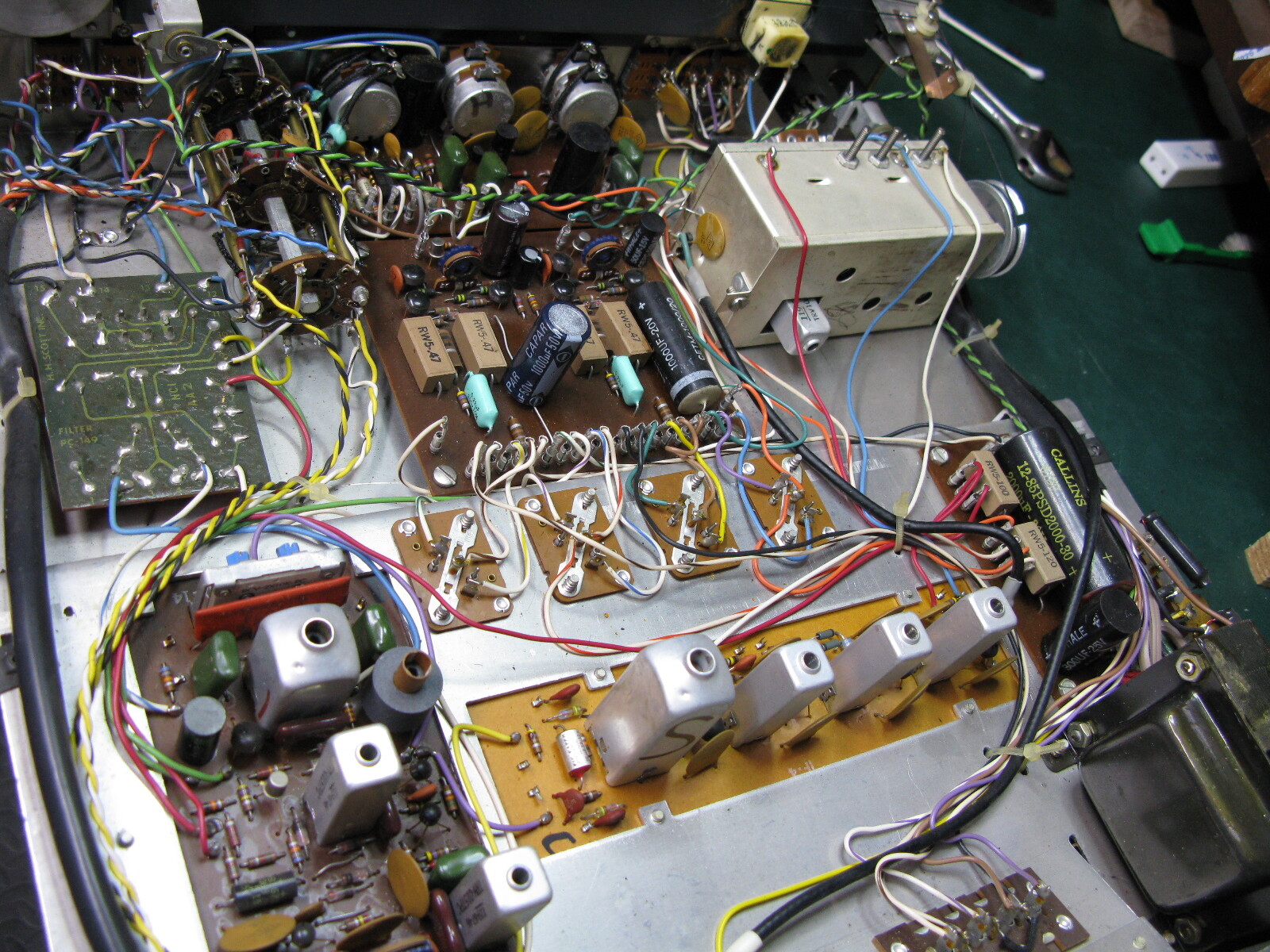 Vintage HH Scott Stereomaster HHS-20 FM Stereo Receiver Not working