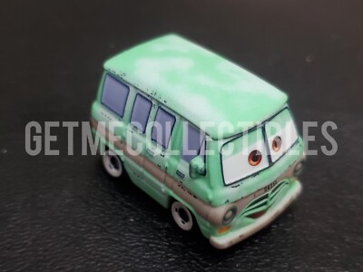 Disney Pixar Dusty Rust-Eze ミニカー Disney Pixar Cars - Mini Racers - dusty rust-eze van dodge