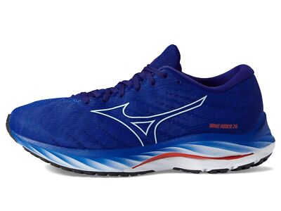 Мужские кроссовки Mizuno Wave Rider 26, Super Sonc/Ледяная вода, ширина 12 дюймов, США