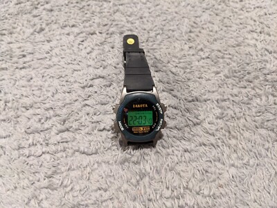 Dakota Moon Glow Watch Digital LCD Multi Function Water Resist 165ft 