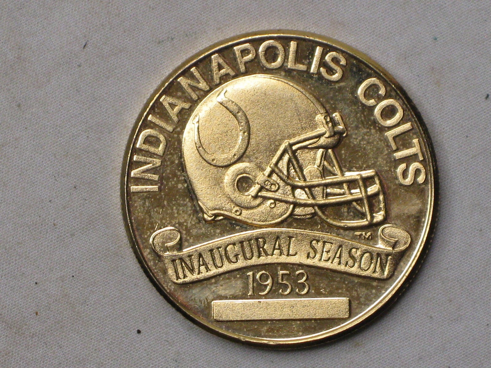 INDIANAPOLIS COLTS INAUGURAL SEASON 1953 2006 OFFICIAL GAME