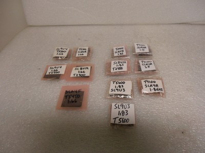 Qty / Lot (14)  Intel Laptop CPUs SL8VQ SL8VR SLA4A SLA4F SL9U3 SL9U4 SLGFE