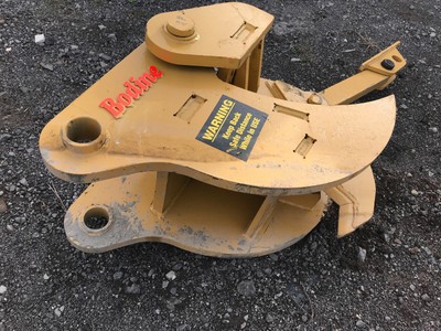 NEW - Bodine Stump Shear Attachment, 80mm Pins, Komatsu PC200, CAT 318 320