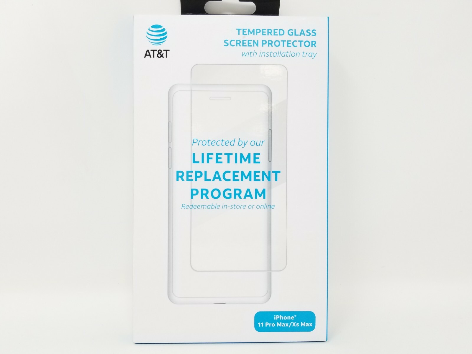 Защитное стекло AT&T из закаленного стекла для iPhone 11 Pro Max и Xs Max  Новый почтовый ящик — купить недорого с доставкой, 16957061