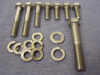 Ford Kent Crossflow S/S Front Timing Chain Cover/Water Pump Bolts & Washers (8)L