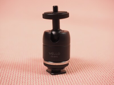 VELLO Multi Function Mini Ball Head CS-BH2 with Cold Shoe Mount