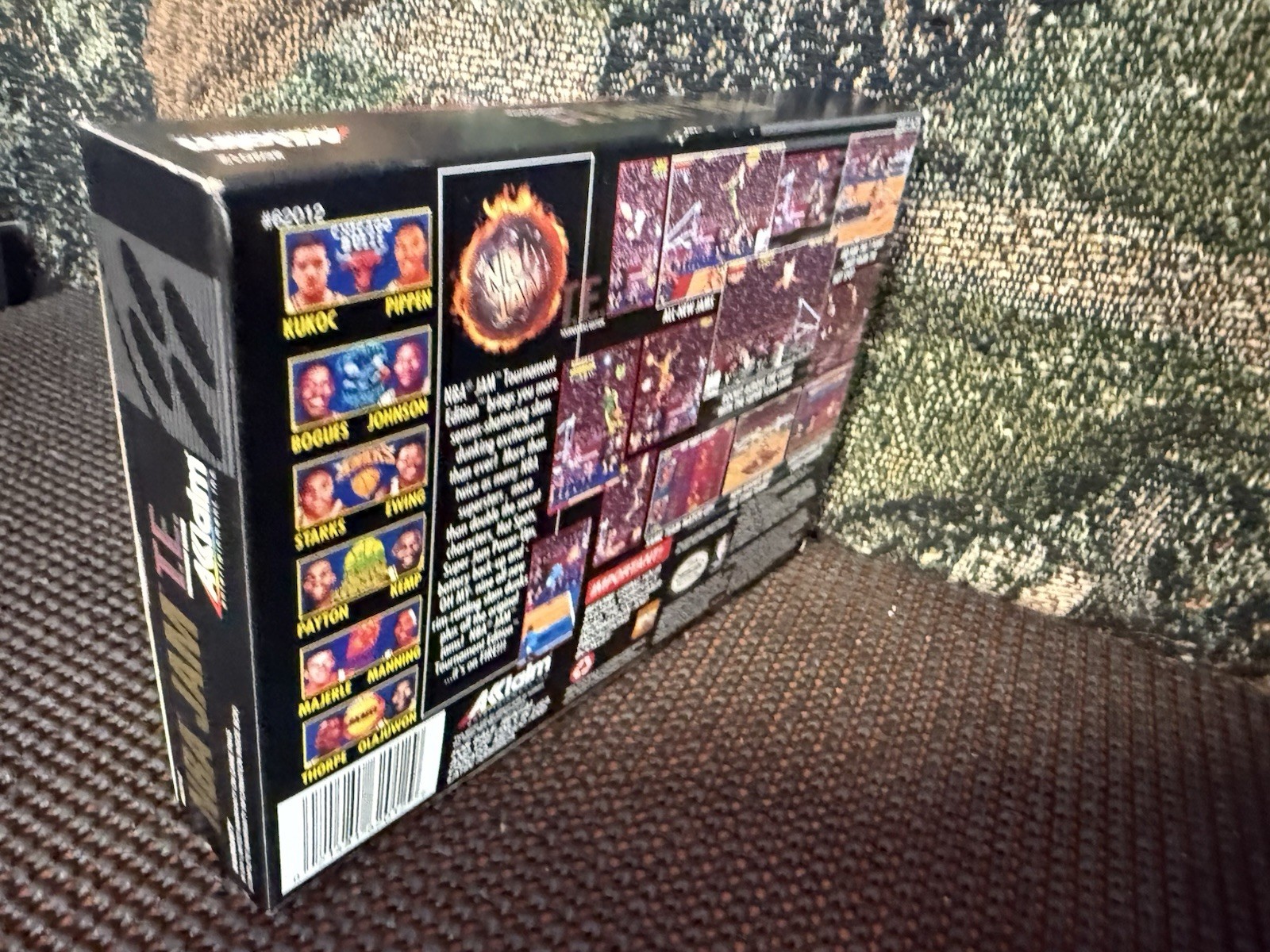 NBA Jam TE Tournament Edition SNES Poster, Box And Game Only