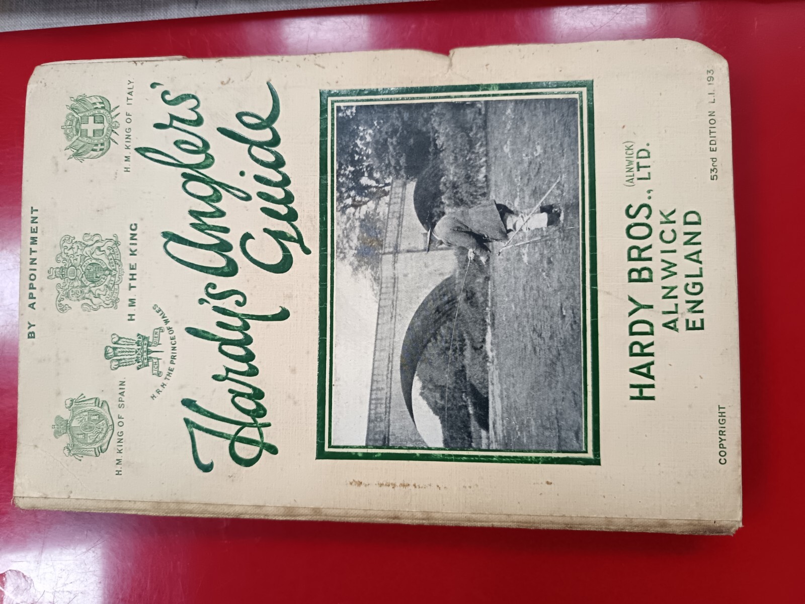 ルアー・フライ Hardy Anglers Guide 53rd EDITION 1931 Hardy's Anglers' Guide, 394 Pages, 53rd Ed., 1931 | eBay