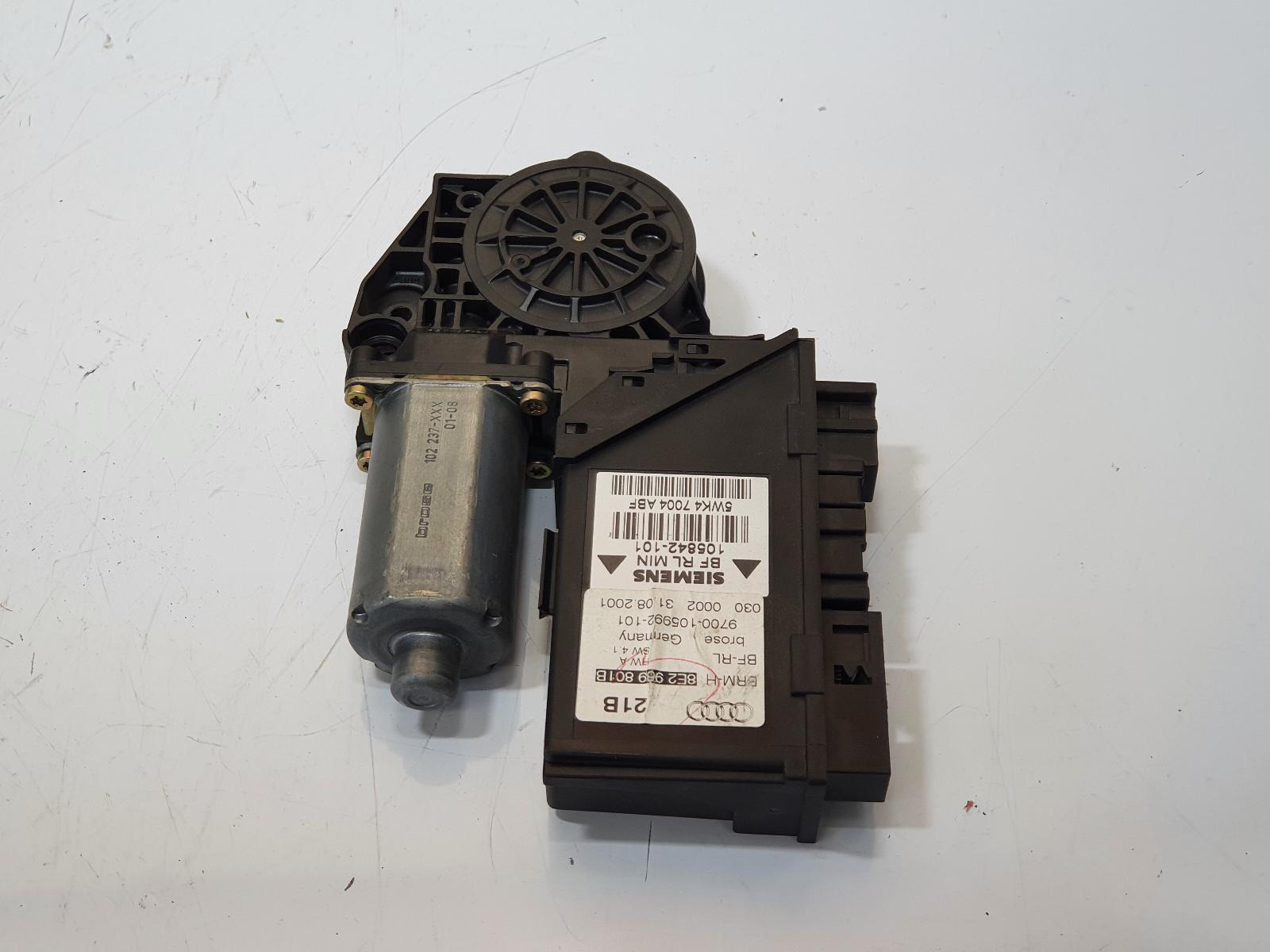 2002 Audi A4 LEFT FRONT WINDOW REG/MOTOR B6-B7 DOOR MOTOR ONLY SEDAN/WAGON 07/01 image 9