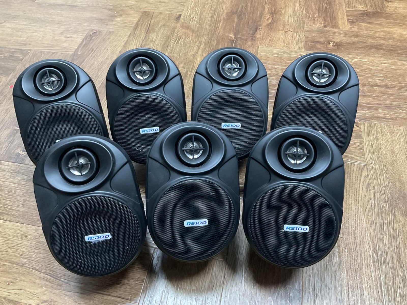 Clever Acoustics BGS-20T Set Of 7 Speakers Surround Sound 100V 8Ohm 20W