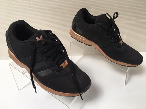 adidas zx flux black and rose gold