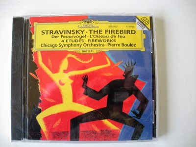The Firebird by IGOR STRAVINSKY Chicago Symphony Orchestra Music CD 1993 SEALED