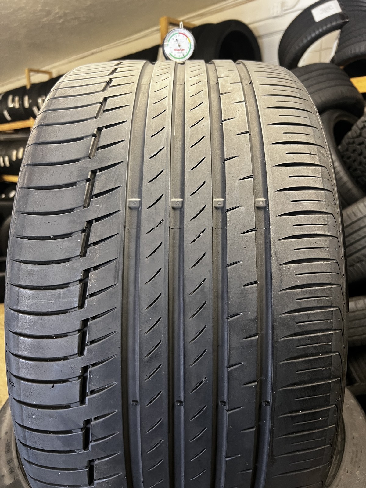 1 Tire Continental PremiumContact 6 ★ BMW 315/30R22 107Y DOT.1222 6/32 No Patch