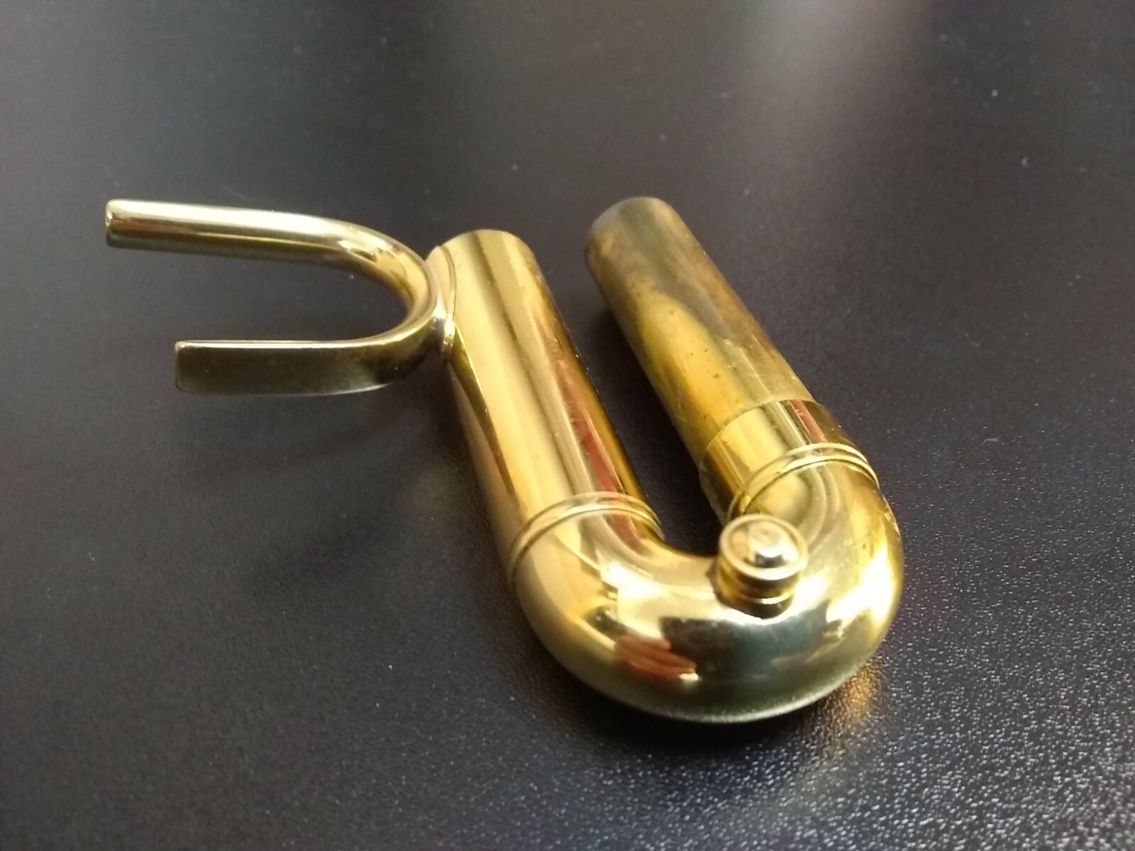 BACH TR300H2 TRUMPET PARTS: 1st VALVE SLIDE w/ THUMB SADDLE EXCELLENT