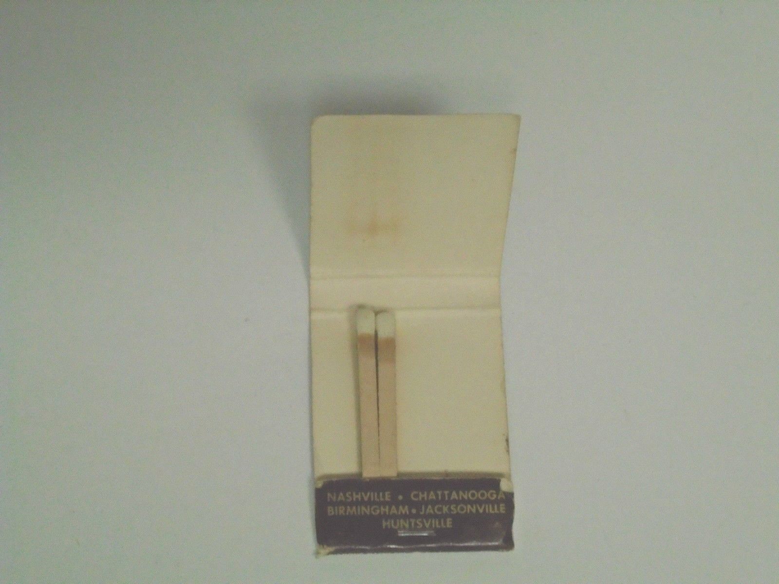 Collectible Matchbook Restaurant 