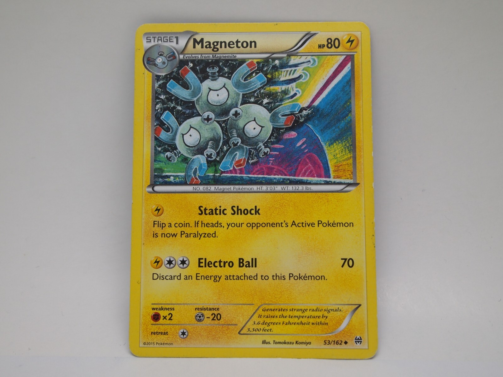 ポケモンカード Magneton 80 HP Magneton Japanese Pokemon card Nintendo Holo Rare NO.082 LV
