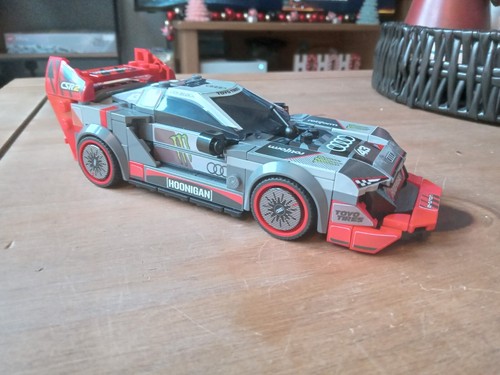 Ken Block Hoonitron Custom Stickers LEGO Speed Champions