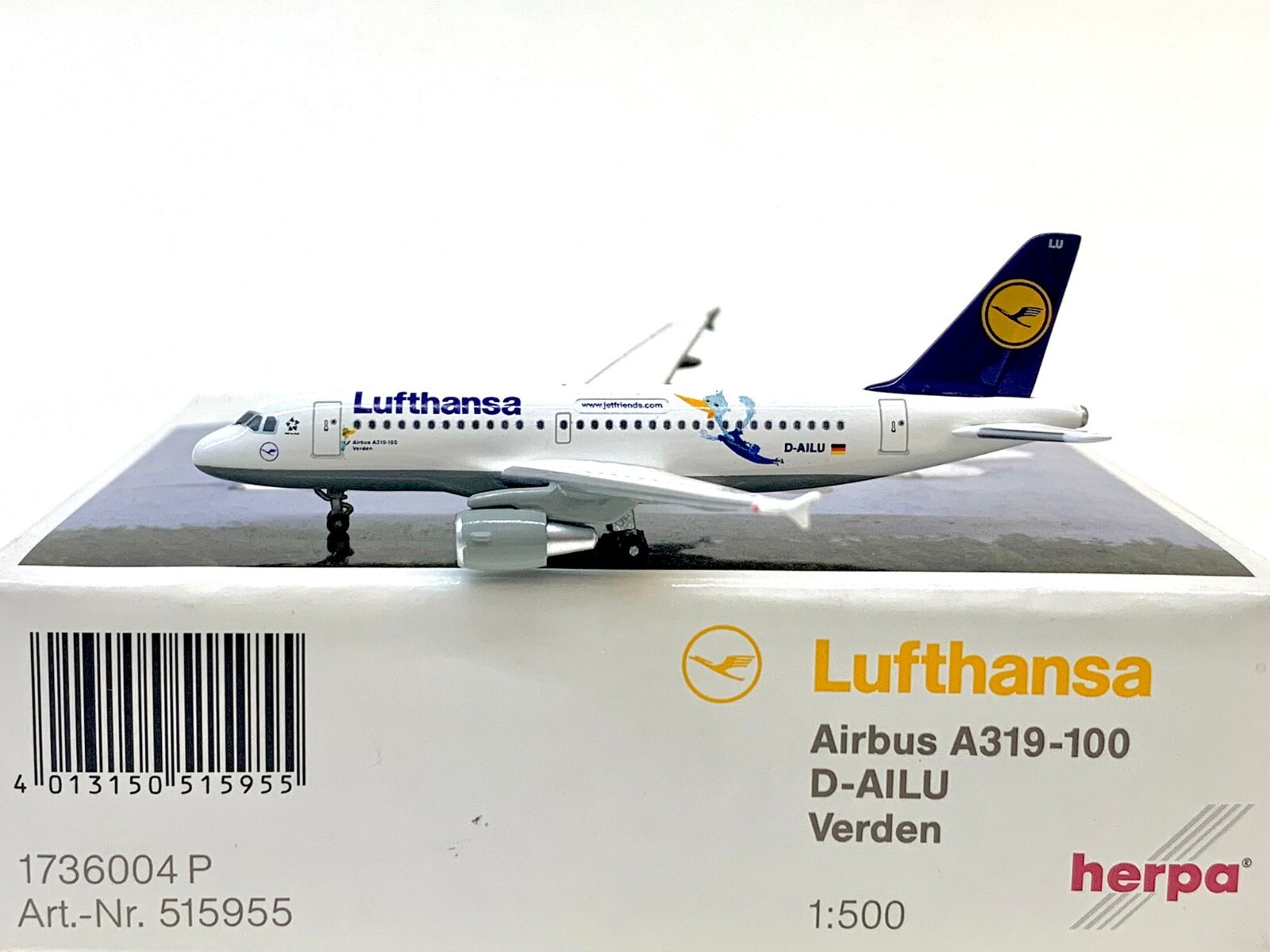 Herpa airplane □herpa Lufthansa scale1:500 3機□ model Lufthansa