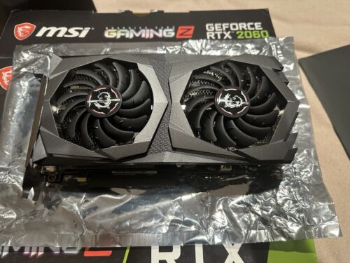 MSI GeForce RTX 2060 Gaming Z 6GB GDRR6 256-bit HDMI/DP G-SYNC Graphics Card MSI GeForce RTX 2060 Gaming Z 6GB GDRR6 256-bit HDMI/DP G-SYNC Graphics Card