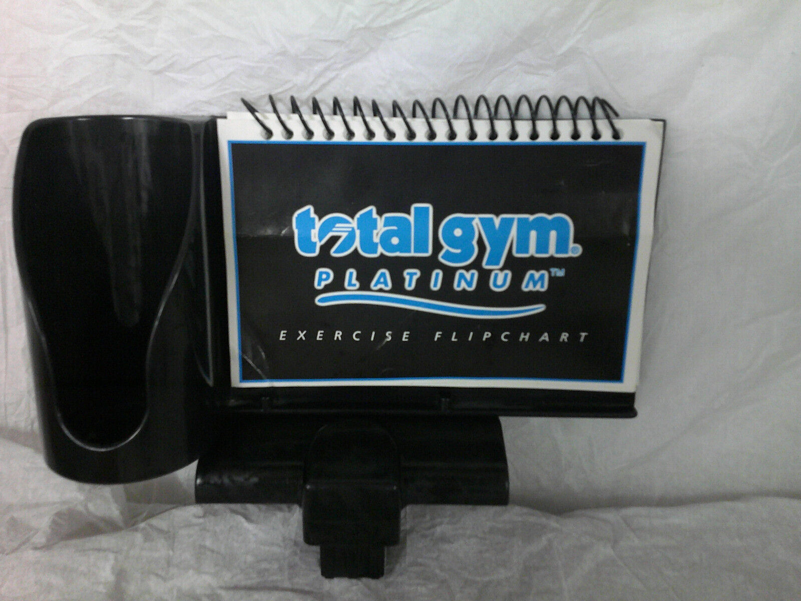 TOTAL GYM PLATINUM Exercise Flip Chart and Cup Holder