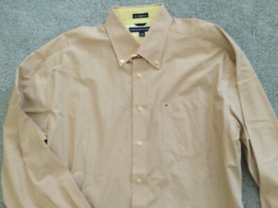 MENS MODERN LONG-SLEEVE DRESS SHIRT FOR WORK / BUSINESS /CASUAL SZ XL - NICE!