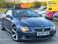 2010 BMW 6 Series 3.0 Petrol Automatic Sport Convertible 2dr Steptronic Euro 4 U