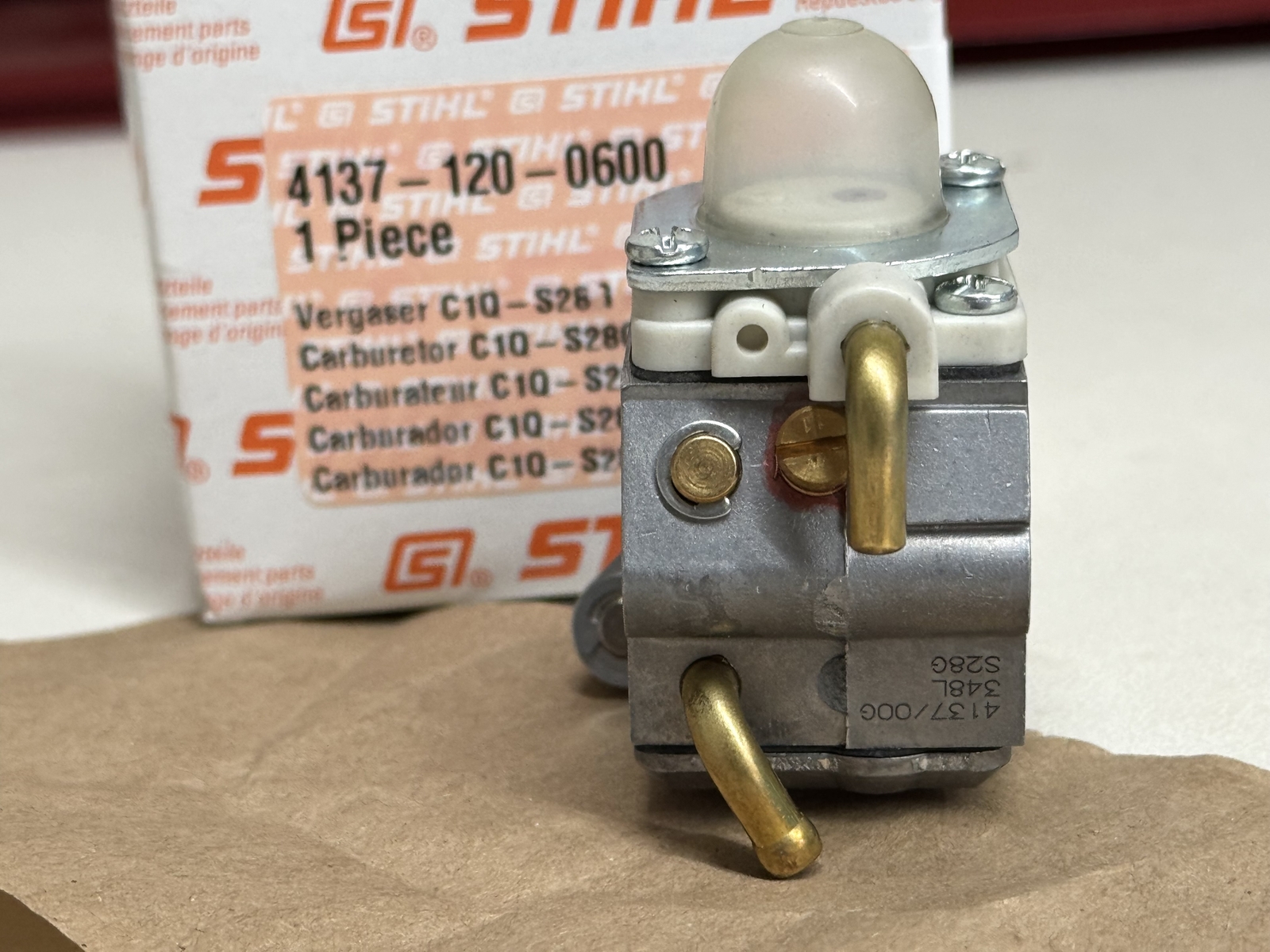 STIHL OEM ZAMA CARB 4137 120 0600 C1Q-S28 FC75 FS80 R FS85 FS85RX HT75 HL75 K - Picture 4 of 5