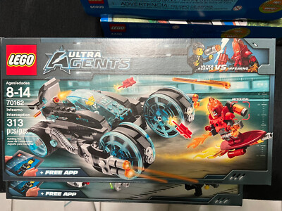 New LEGO Ultra Agents Infearno Interception 70162