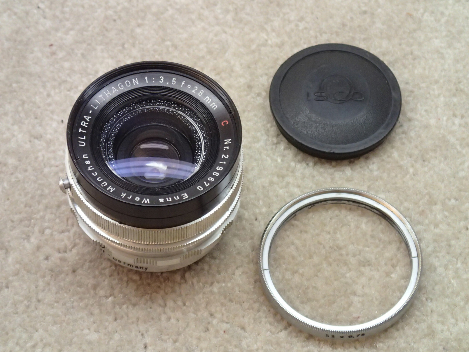 Enna  Reflexogon 35mm f3.5 M42マウント Enna Reflexogon 35mm f3.5 M42マウント M42 MOUNT SPIRAL: ENNA