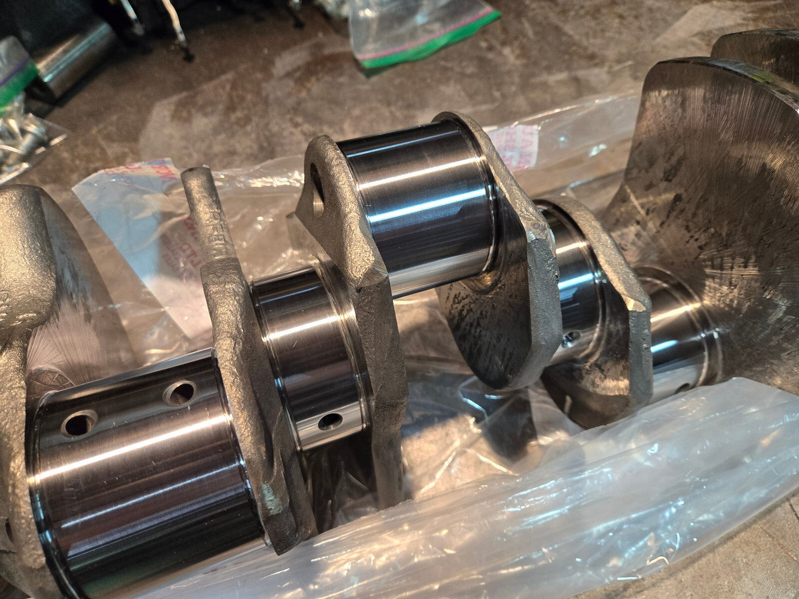 2011-2015 Ford 6.7 Powerstroke Diesel Crankshaft SONOFLUXED POLISHED STANDARD - Picture 12 of 12