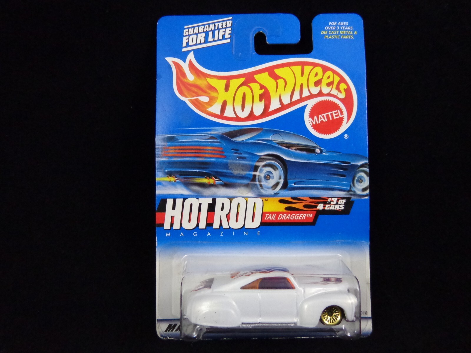 ホットウィール 2007 HOLIDAY RODS TAIL DRAGGER Hot Wheels 2007 Holiday Rods #6 of 6 - Tail Dragger - gold w