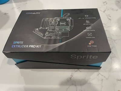 Creality Sprite Direct Drive Extruder Pro Kit Open Box