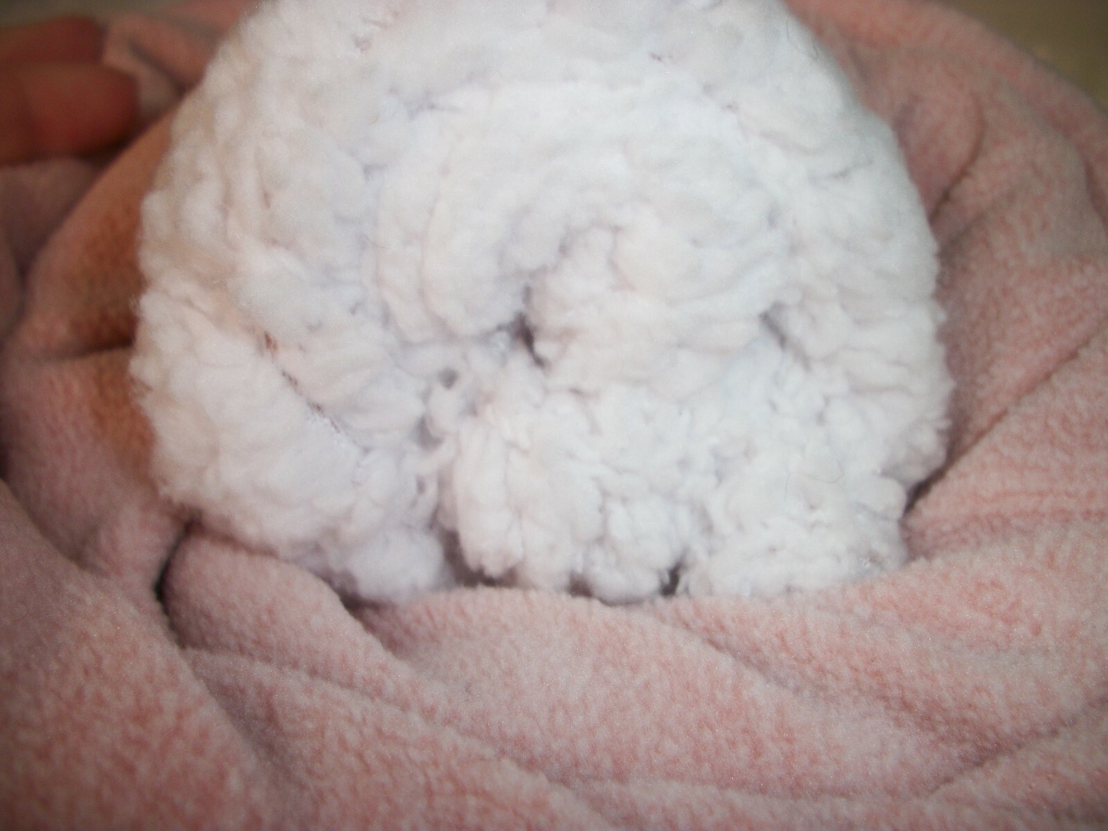 Wondershop Pet Throw - Hygge Heather Fleece Blanket Pink Very Soft 40