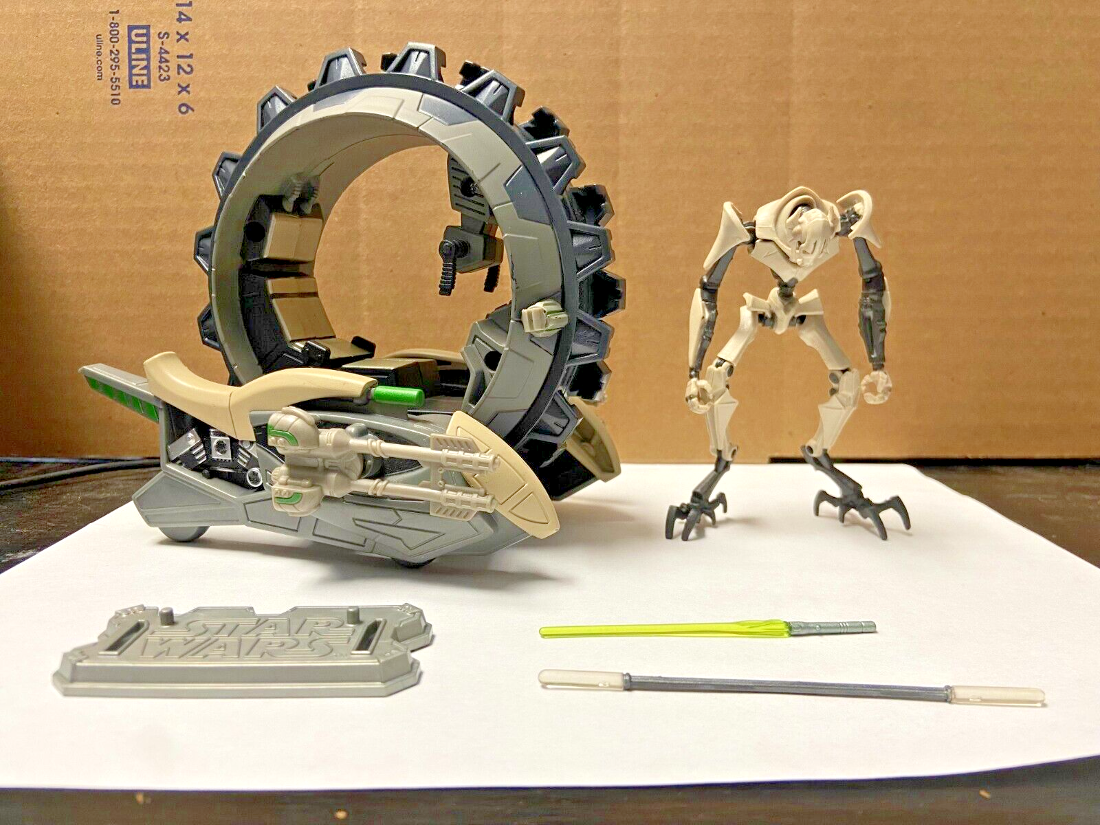 Clone wars ATTACK CYCLE グリーヴァス　ハズブロ ビークル Hasbro Star Wars Clone Wars General Grievous And Attack
